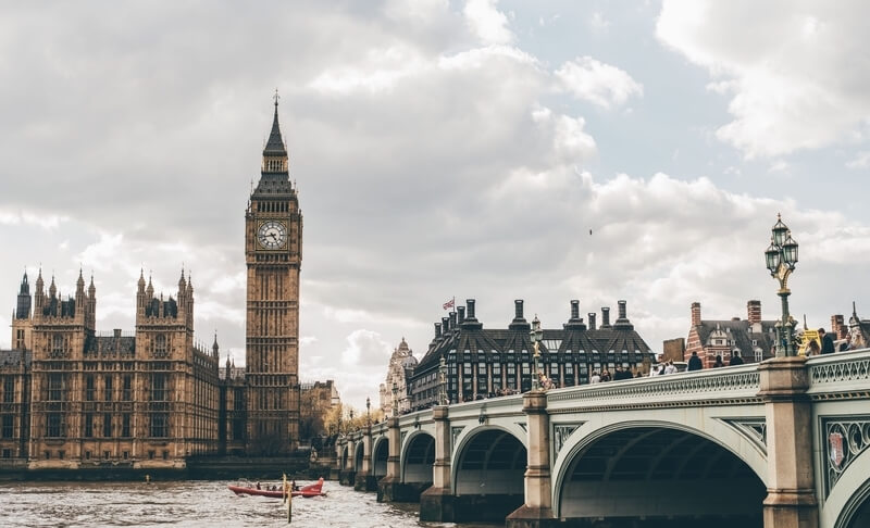 view of the Houses of Parliament and Big Ben