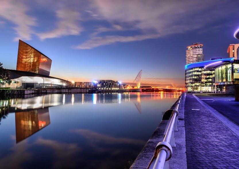 Michigan Avenue Views Salford Quays UK