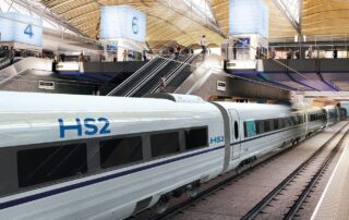 HS2 train carriages