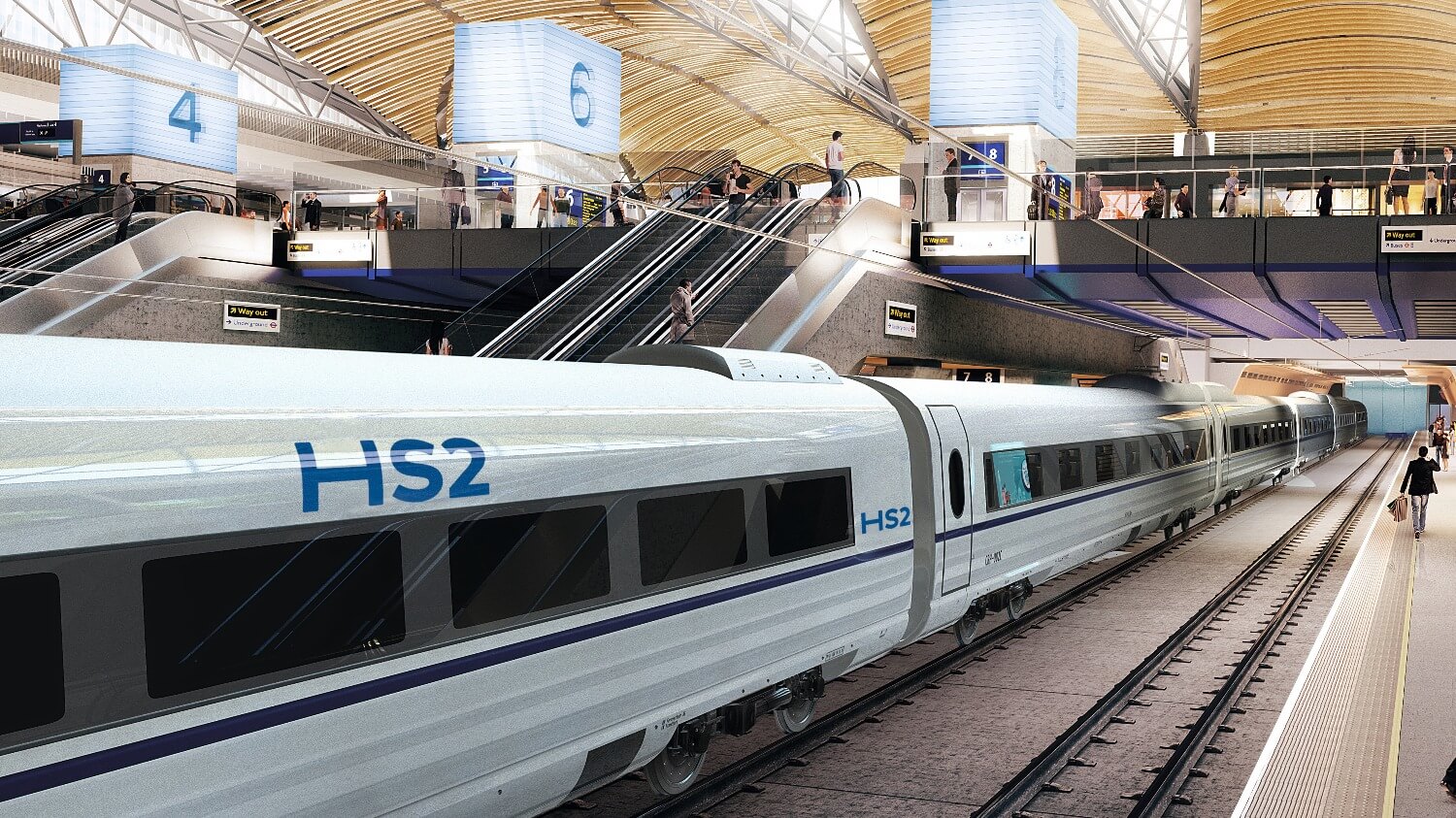 HS2 train carriages