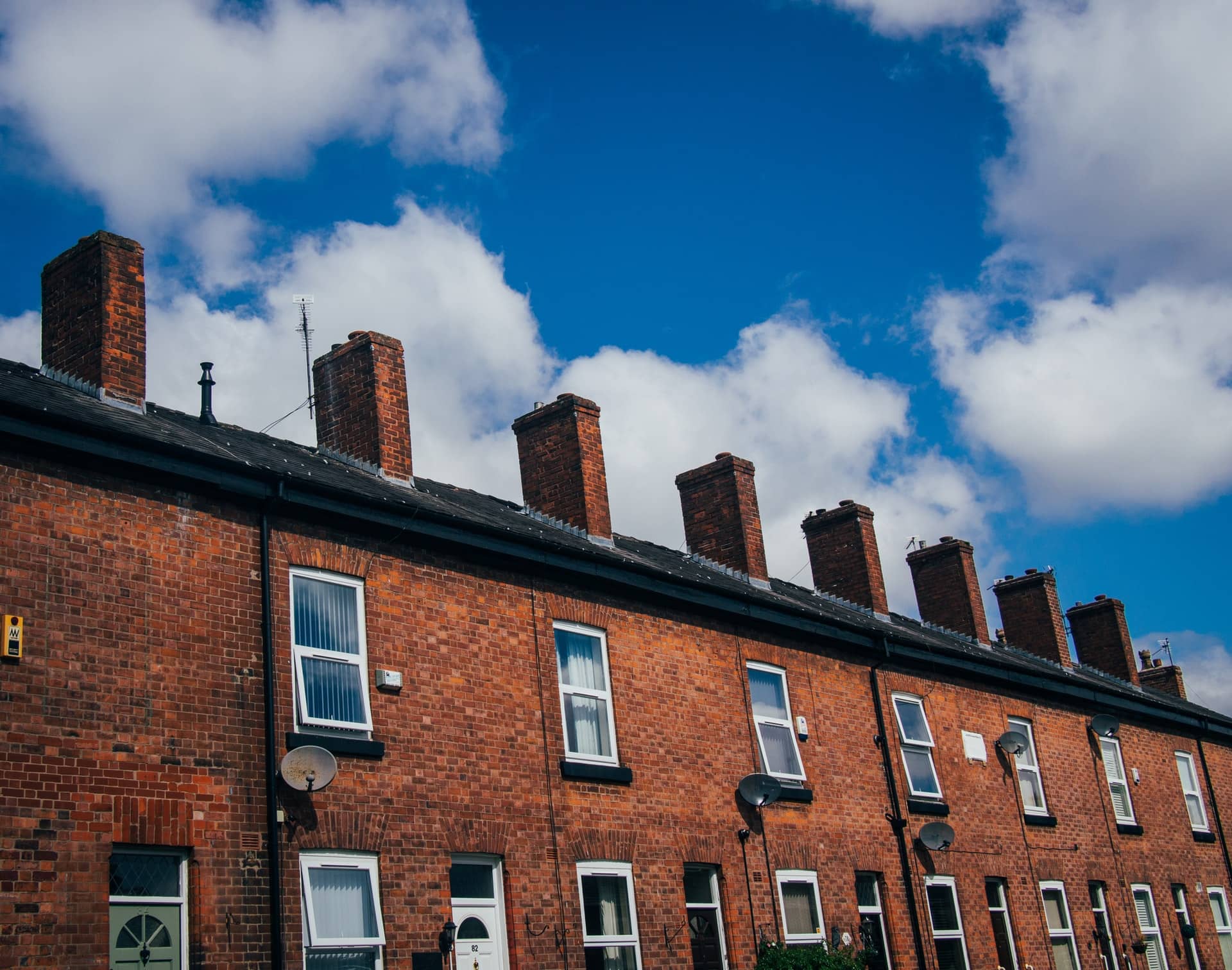 row of terraced housing